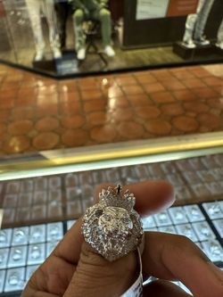 Sterling silver Moissanite Ring  