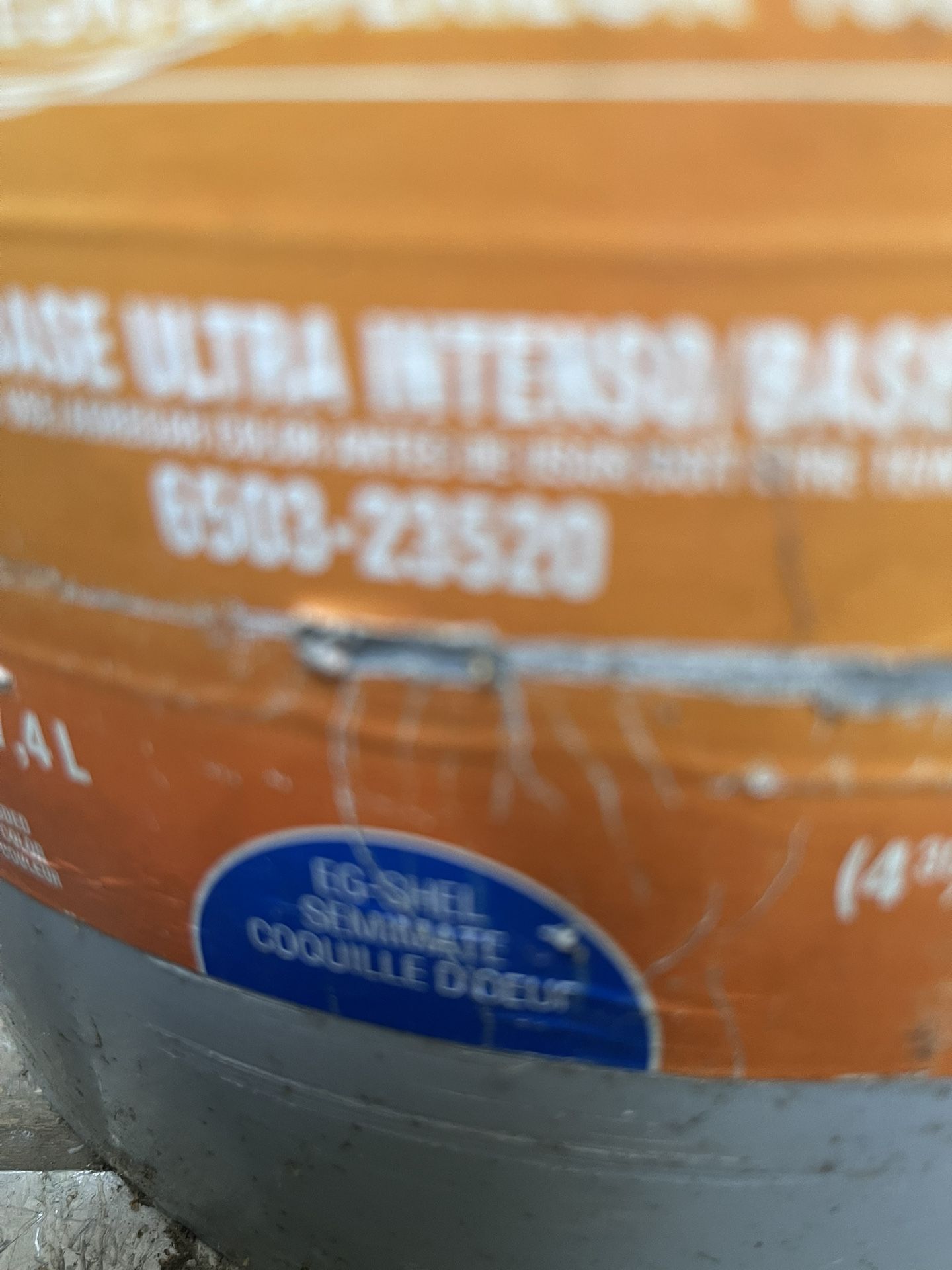 Paint 2739 Charcoal Blue Color Full Bucket N