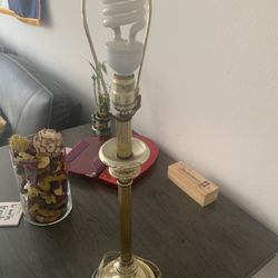 Gold Rustic Lamp