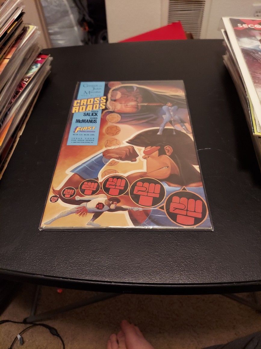 Grimjack and Judah Maccabee Meet at the Crossroads #4