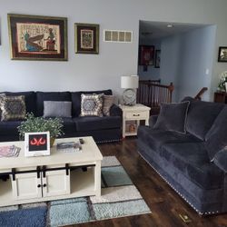 Sofa and Loveseat