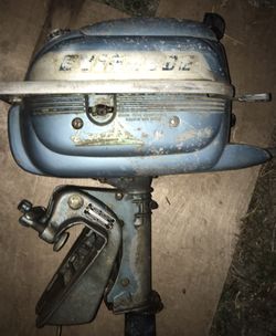 1953 3hpEvinrude Fastwin Outboard Motor