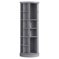 Pottery Barn Revolving Bookcase – Rotating Storage Tower (Like New)