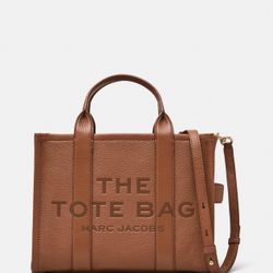 The Leather Medium Tote Bag 