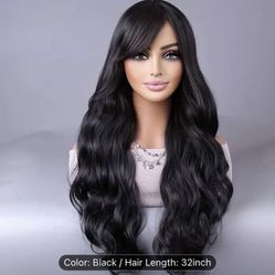 ⭐️ EUROPEAN BLACK WIG ⭐️