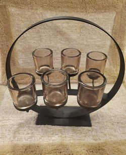 6 Candle Holder Center Piece