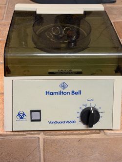 Hamilton Bell Centrifuge Vanguard 6500 - lab - test tubes