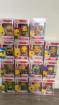 The Simpson funko collection