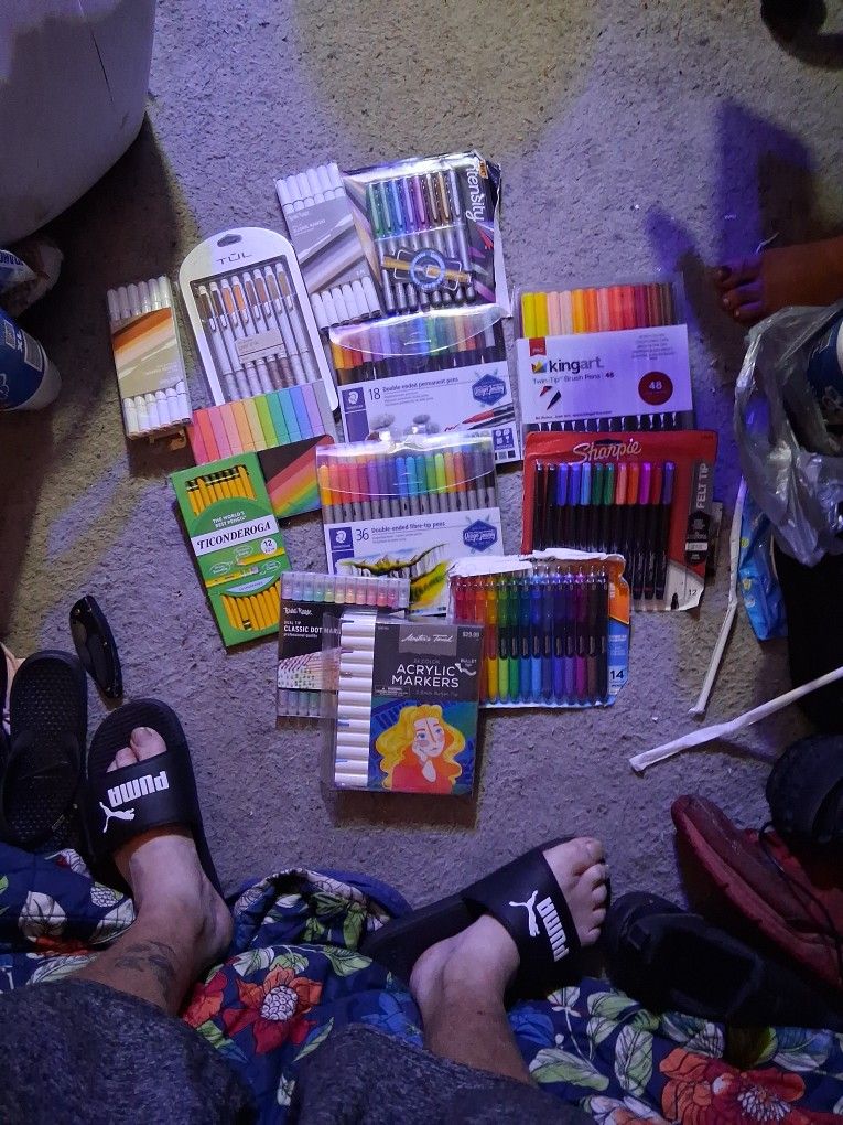 Pins and markers