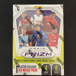 2020-2021 Panini Prizm English Premier League Soccer Blaster Box