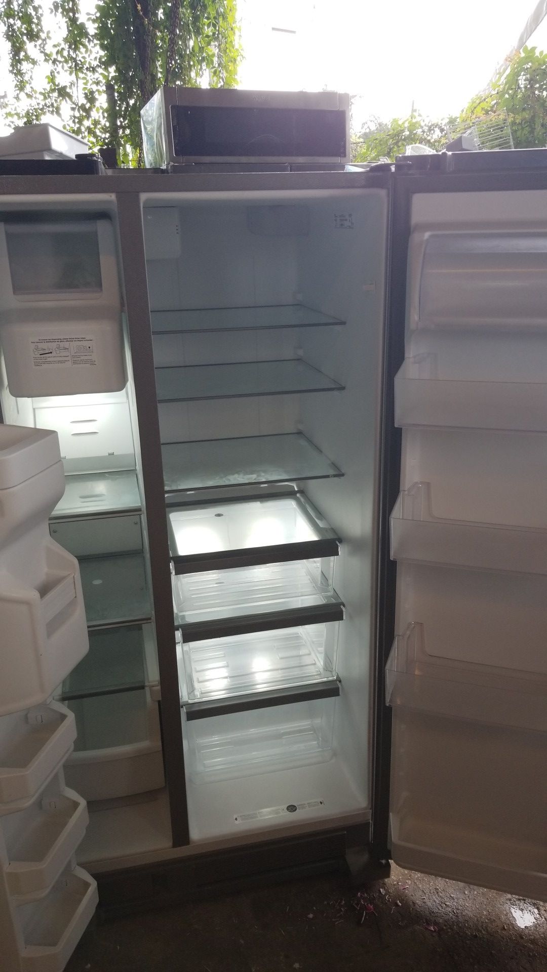 WHIRLPOOL REFRIGERATOR 36