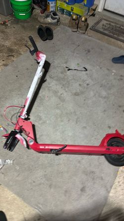 Red Electric Scooter
