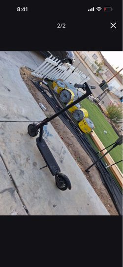 Black Electric Scooter
