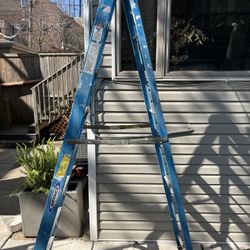 8ft Werner Fiberglass Step Ladder 