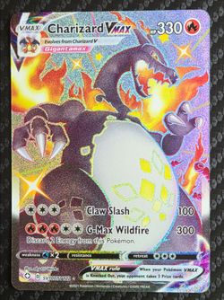 Pokemon Shining Fates Charizard Vmax Read Description!