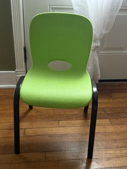 Green Kids Chair 