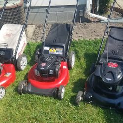 3 Push Lawn Mower For Sale $200 Each