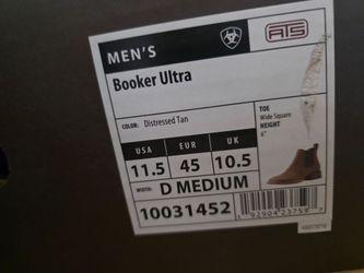 Ariat mens boots size 11.5