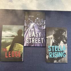 3 New Books - Easy Street, The Ledge, Stella Rising Teen Fiction