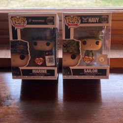 POP NAVY SAILOR & MARINE FIGURINES