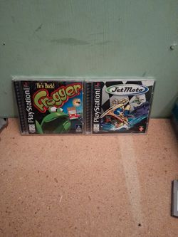 Frogger And Jet Moto Ps1 