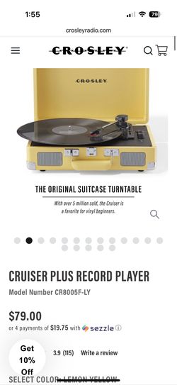 Crosley Record Player