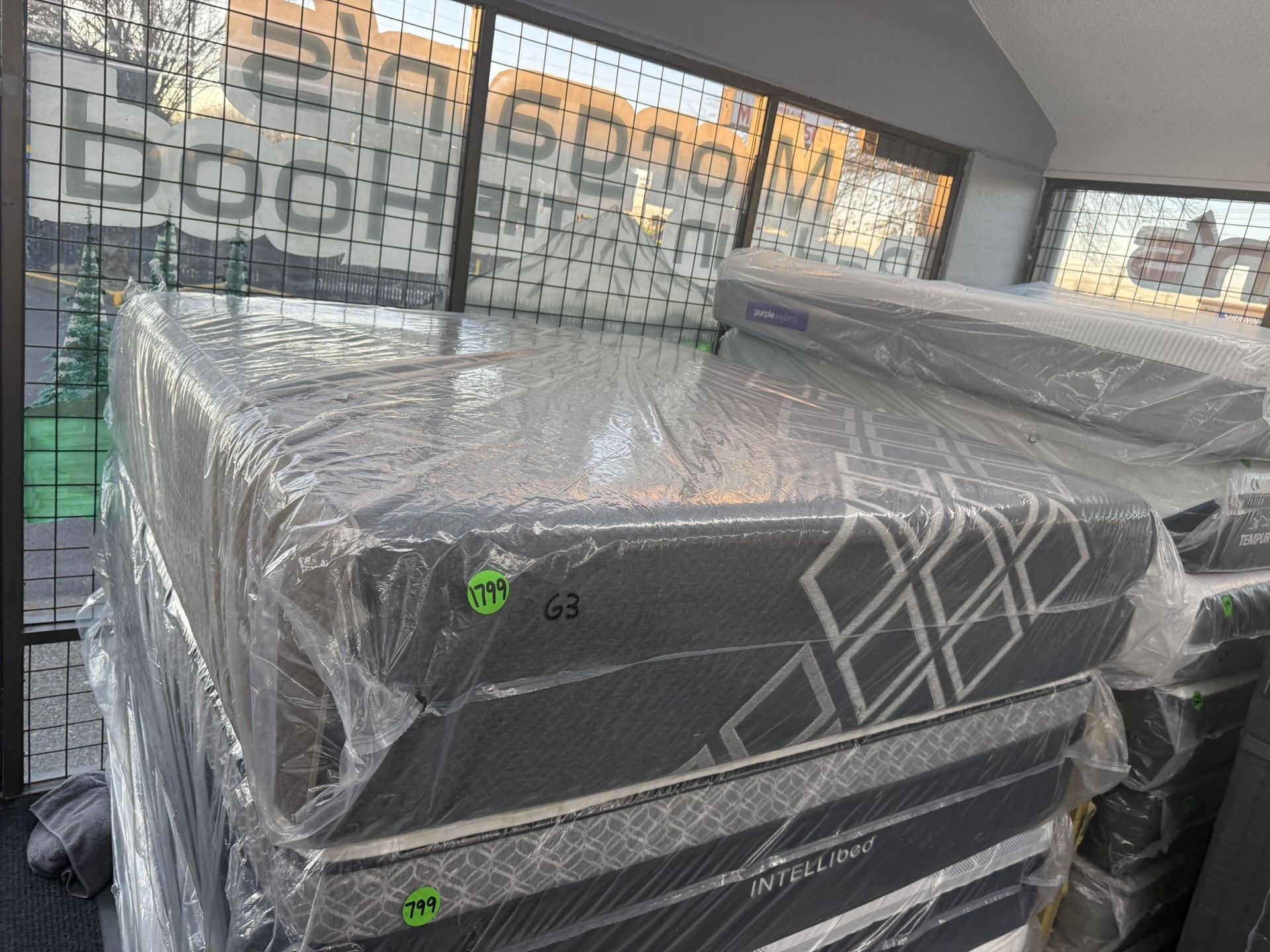 KING SIZE INTELLIBED G3 MATTRESS & BOX SPRINGS BED SET