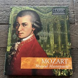 Mozart Musical Masterpieces - The Classic Composers Series CD and Booklet