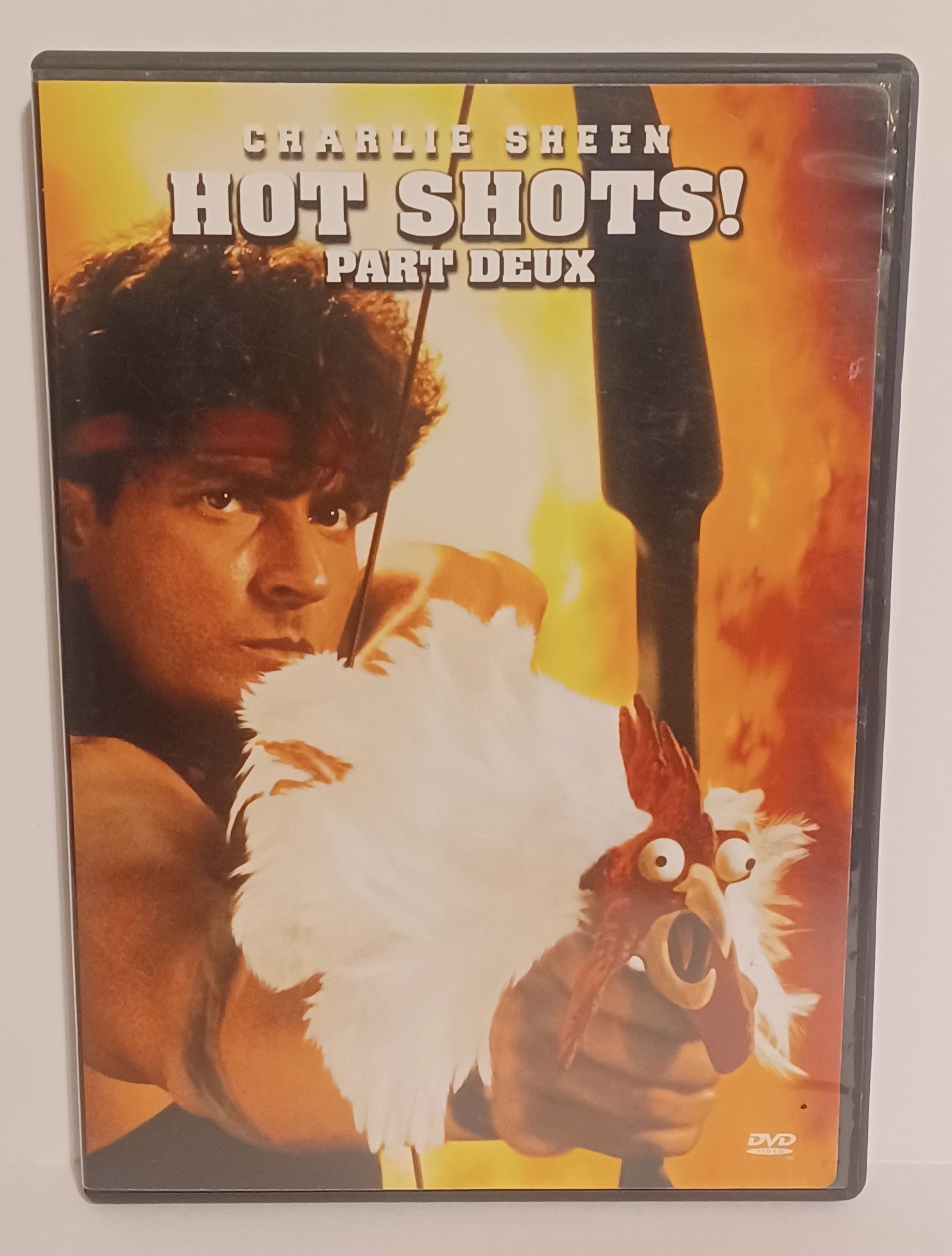 Hot Shots Part Deux DVD 1993 Charlie Sheen Lloyd Bridges Widescreen Region 1