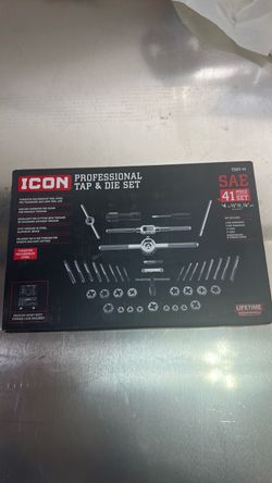 ICON professional tap and die set  SAE 41 pcs