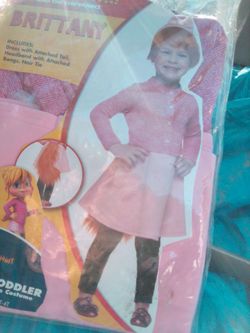 Girls Brittney costume from Alvin and the Chipmunks - Size 2T/3T/4T (Excellent Condition)