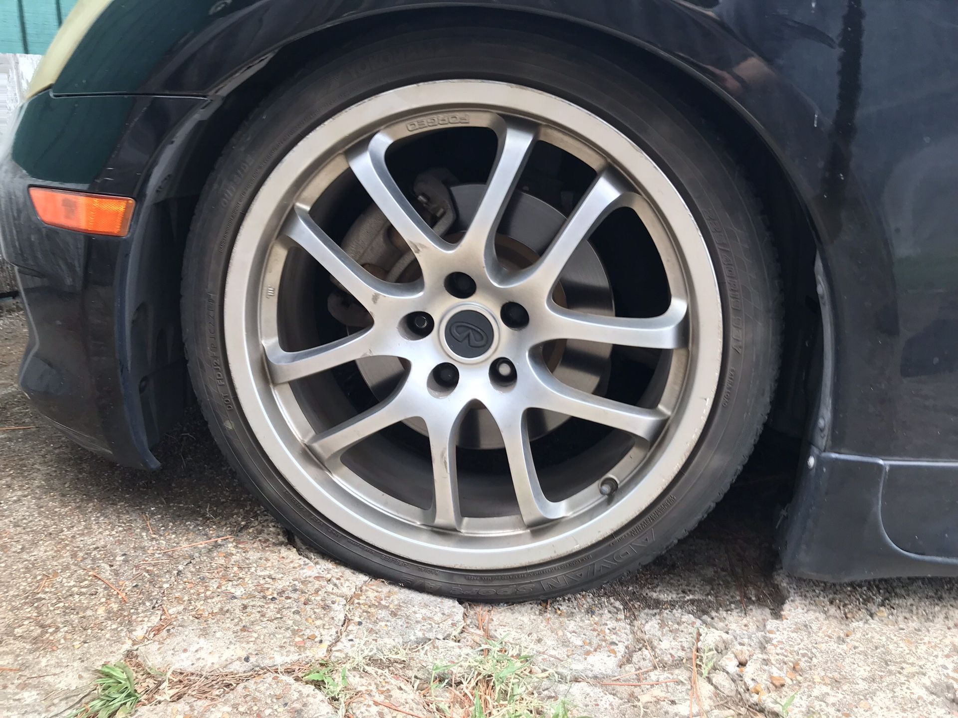 19" Infiniti/Nissan OEM G37/G35 RAYS Wheels/Rims + Tires 2004, 2005, 2006, 2007