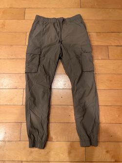 H&M SLIM FIT NYLON CARGO JOGGERS Size M