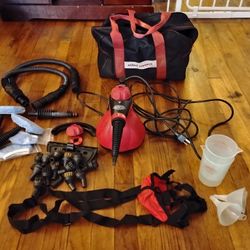 Scunci Household Steamer and floor Steamer Kit 