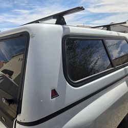 LEER  truck camper shell- Chevy Silverado short bed 2008-2013 model