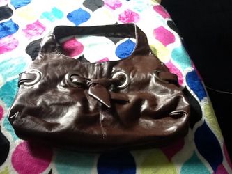 Brown hand purse