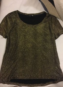 Gold shirt
