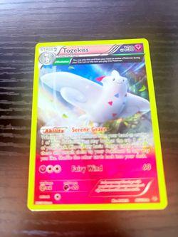 Togekiss Pokémon Trading Card roaring skies