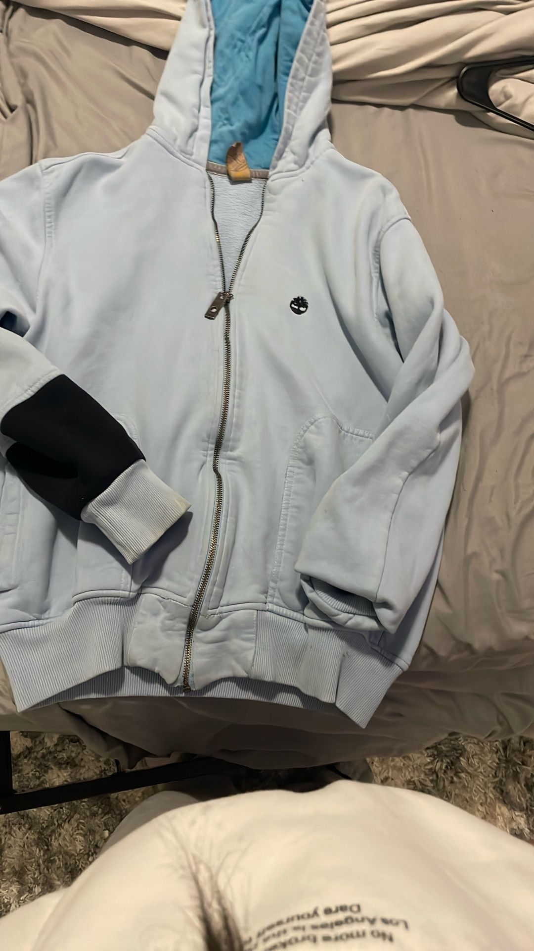 timberland blue sweater