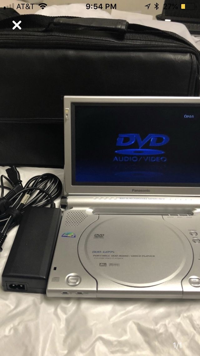 Panasonic portable DVD player