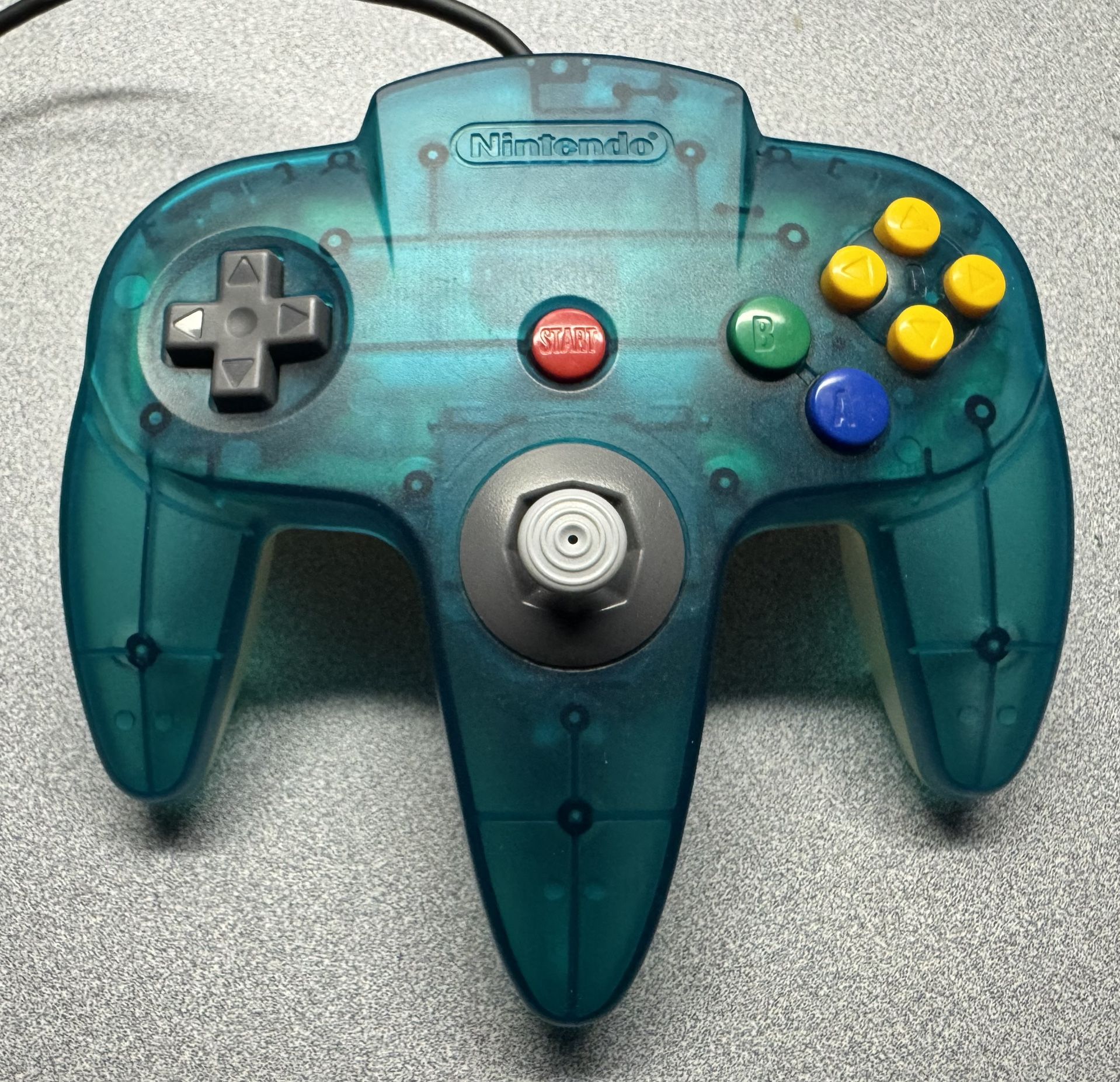 Nintendo 64 Controller - Clear Blue