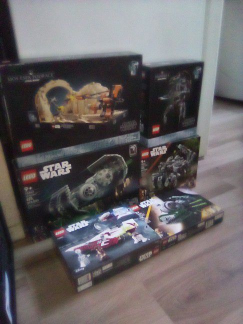 Six Boxes Of Legos All Brand New