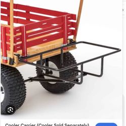 Chrome Heavy Duty Wagon Cart metal cooler carrier rear rack 