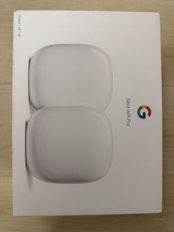 Google Nest WiFi Pro Mesh System - 2 Set