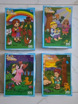 Vintage lil' blessings kids puzzles