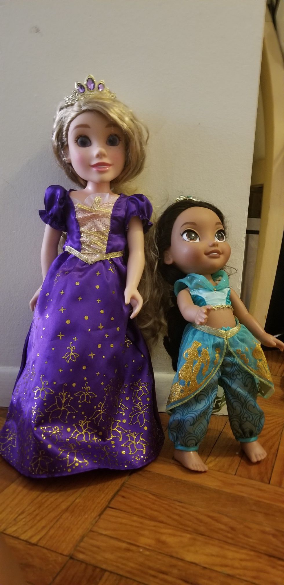 Disney Dolls Set: Jasmine, Rapunzel, Elsa (OBO)
