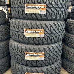 35x12.50R20 LT ARROYO TAMAROCK M/T   (4 TIRES NEW) INCLUDED INSTALLATION AND BALANCING (PROMOTION)✅
