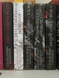 From Blood and Ash series 5 book lot
