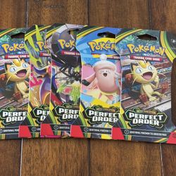 Pokemon “Perfect Order” Single Packs” 