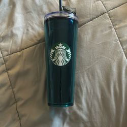 Blue/green Starbucks Tumbler 